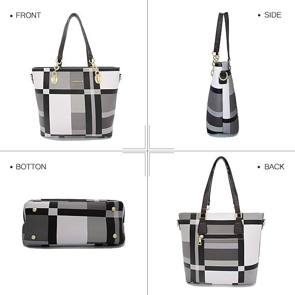 6-piece Set Of Women's Handbags, Handbags, Shoulder Bags, Leather Wallets, Shoulder Bags, Handbags, Crossbody Bags, Wallets, Hand-held Bags