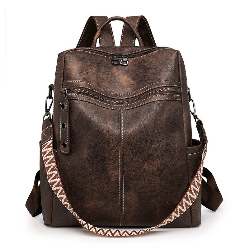 Ins Internet Celebrity Minimalist Large Capacity Versatile Backpack