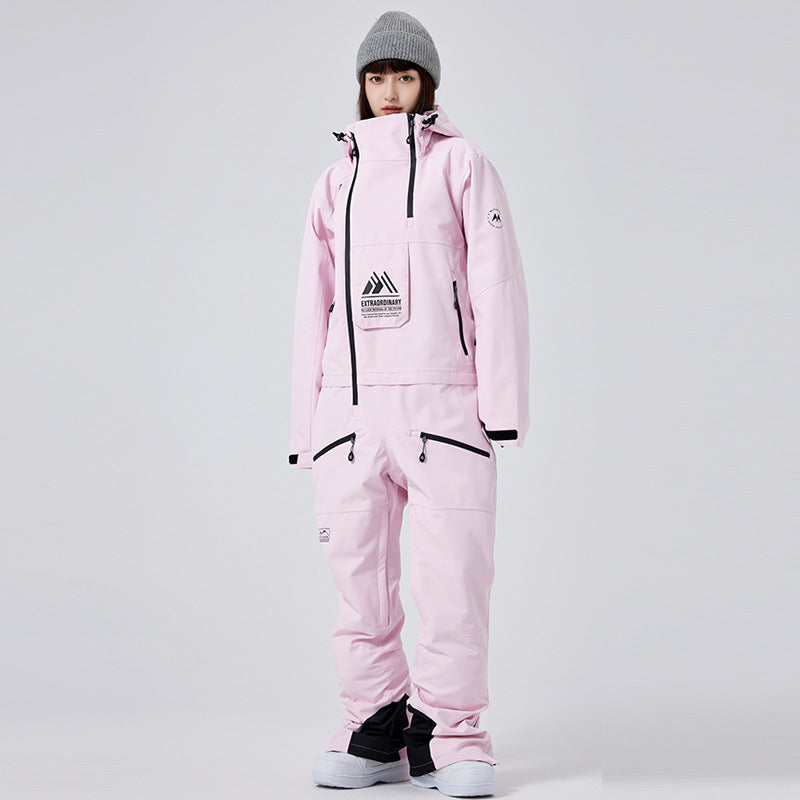Waterproof Veneer Men's Snow Trendy Suit