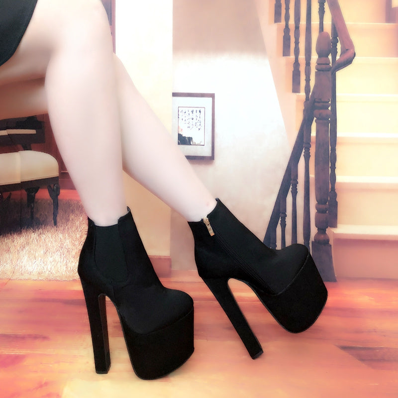 Women Platform Thick Soled Heel Shoes