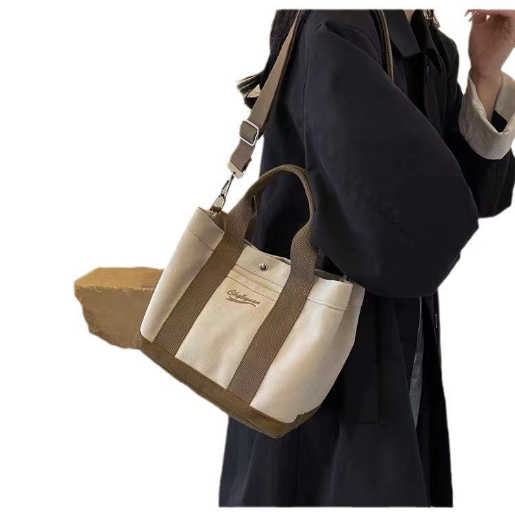 Outdoor Lightweight Canvas Portable Shoulder Messenger Bag