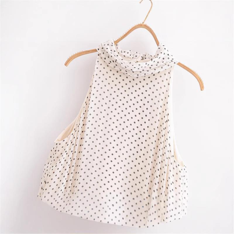 Polka Dot Halter Spring Foreign Trade Leisure Dress