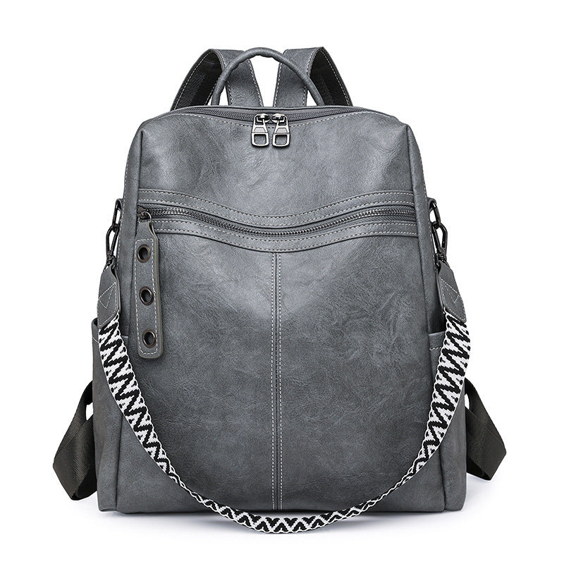 Ins Internet Celebrity Minimalist Large Capacity Versatile Backpack