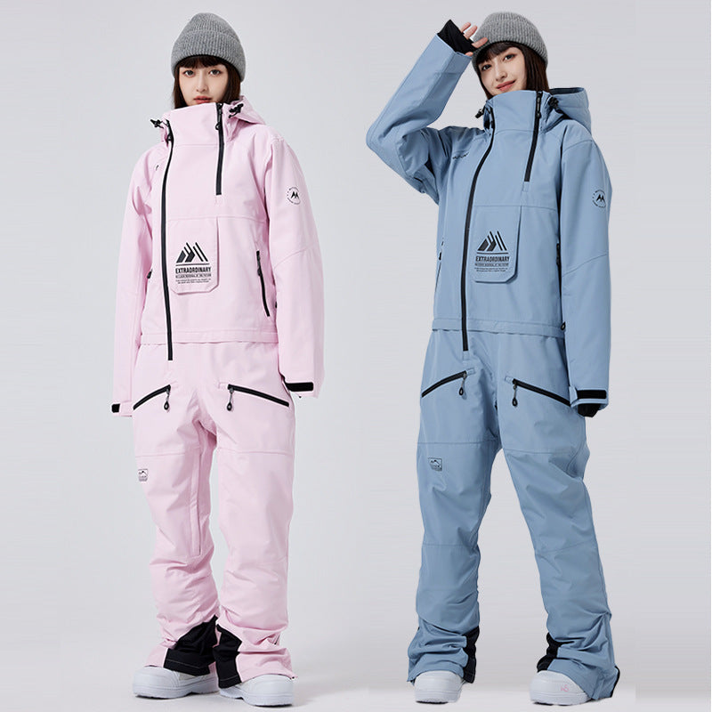 Waterproof Veneer Men's Snow Trendy Suit