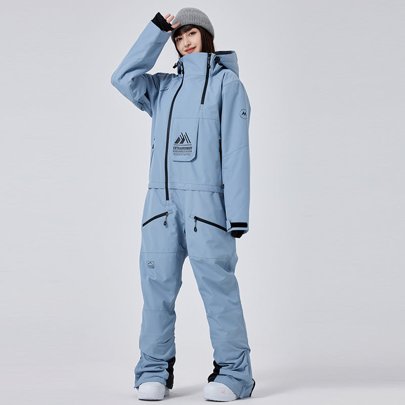 Waterproof Veneer Men's Snow Trendy Suit