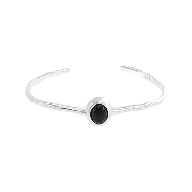 Elegant Cold Feeling Aquamarine Bracelet For Women