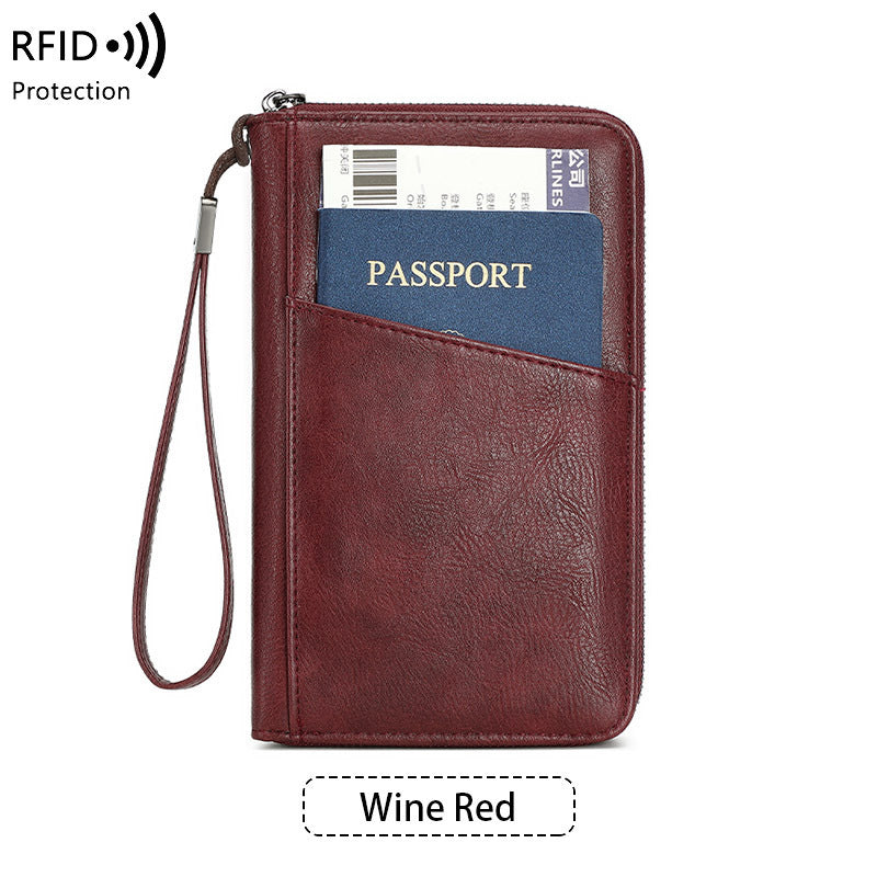 Fashion Personality And Versatility Passport Wallet