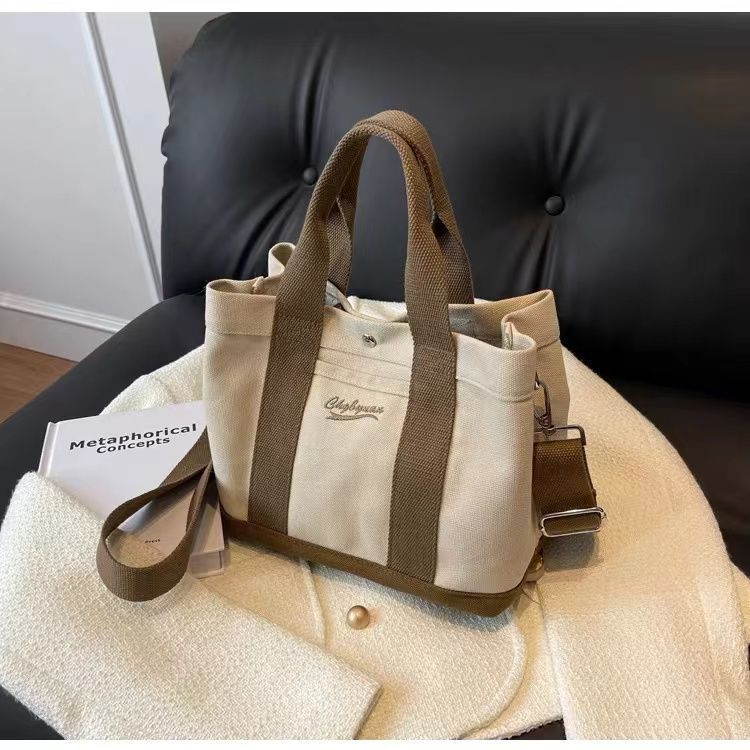 Outdoor Lightweight Canvas Portable Shoulder Messenger Bag